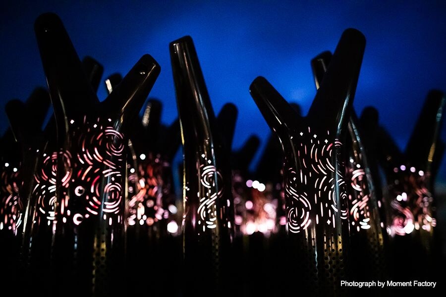 案例｜金百博为壮观的Kamuy Lumina魔法夜行旅游项目提供配乐设备