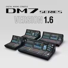金百博 DM7 系列数字调音台新固件和PY64-D Dante 接口卡登场